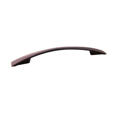 Crown 6-3/4" Modern Bow Cabinet Pull with 5" Center to Center Oil Rubbed Bronze Finish CHP8210410B